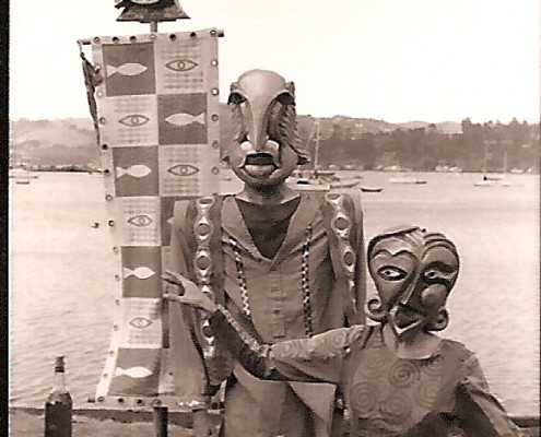 A photograph from the Antenna Theater production On Sight in Sausalito.