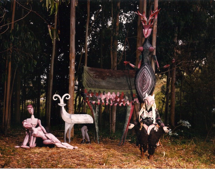 A photograph from the Antenna Theater production Pandemonium.