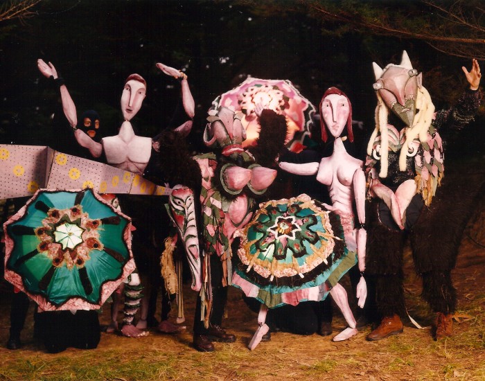 A photograph from the Antenna Theater production Pandemonium.