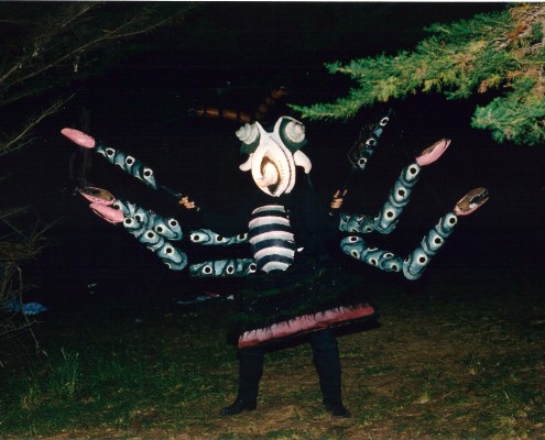 A photograph from the Antenna Theater production Pandemonium.