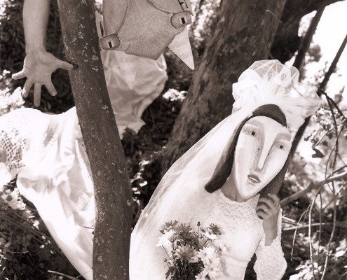 A photograph from the Antenna Theater production Pandemonium.