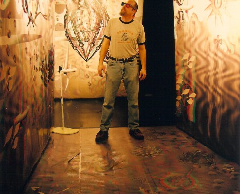 A photograph from the Antenna Theater production Transforming Art.