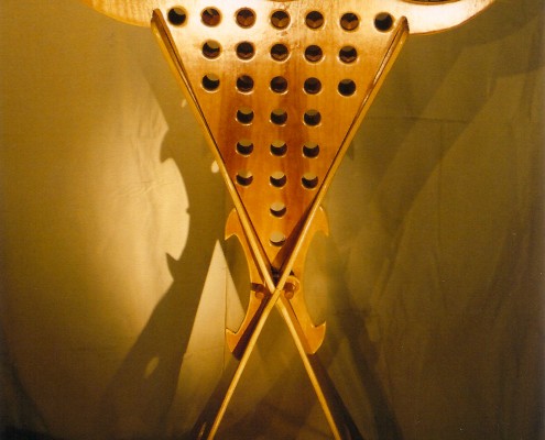A photograph from the Antenna Theater production Transforming Art.