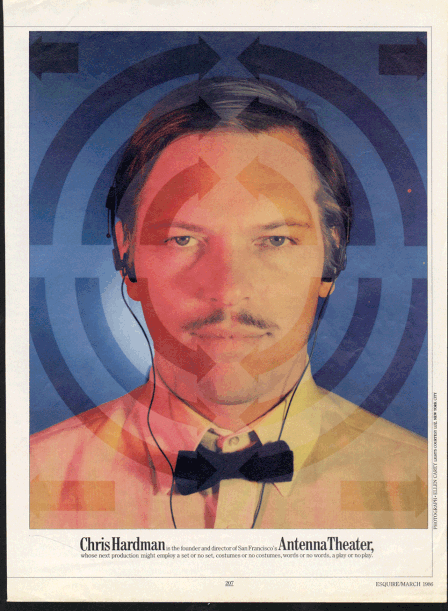 The Esquire magazine feature on Chris Hardman.