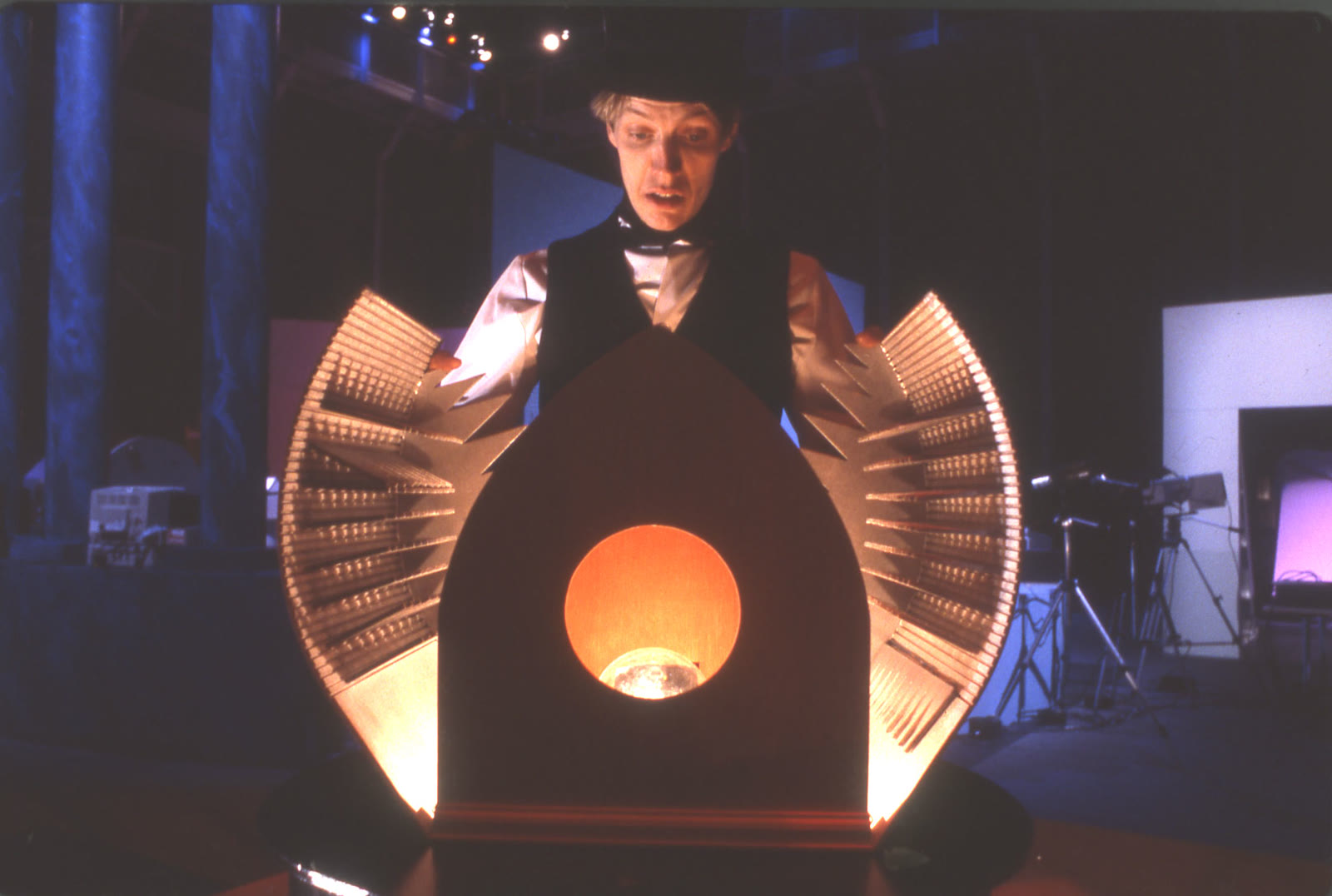 Antenna Theater archive image Looking Into A Radio, which illustrated the company's audient concept