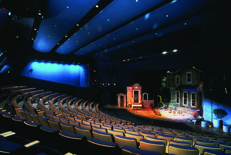 Exterior of the Charlotte Martin Theatre, home of Seattle Children's Theatre
