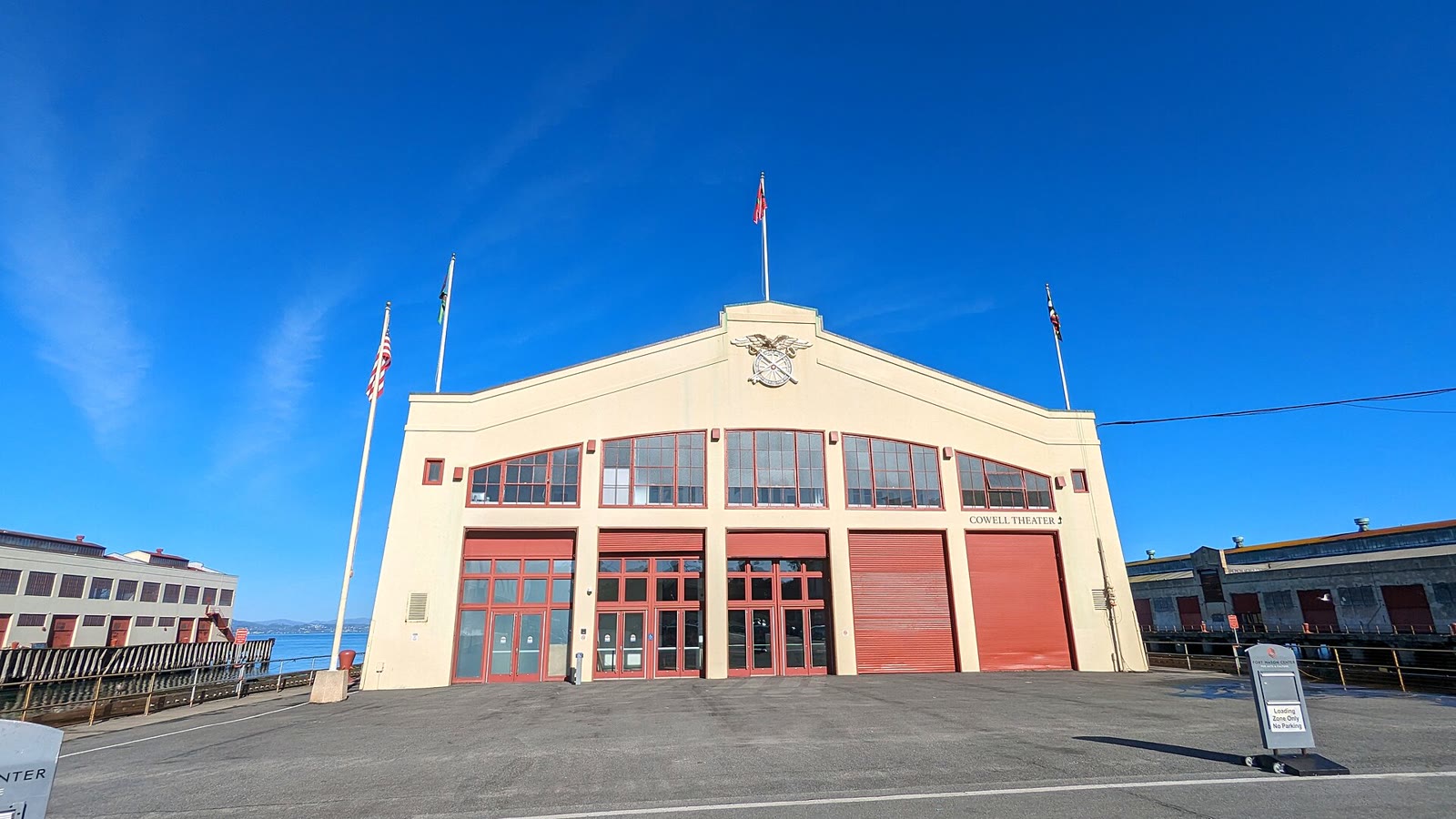 The Cowell Theater in the Pier 2 shed at Fort Mason Center