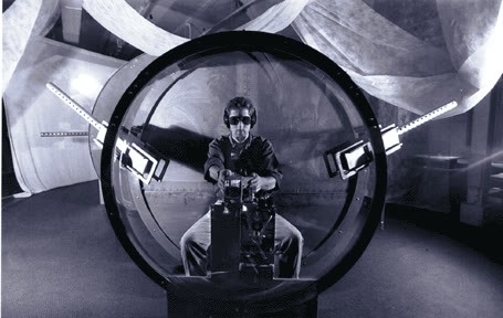 Archive image from Antenna Theater's Enola/Alone, as published on the company's early website