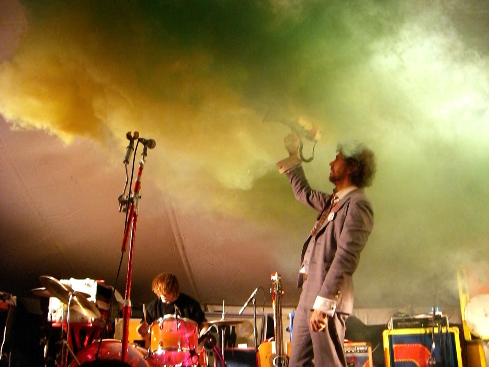 The Flaming Lips performing at the Fox and Hound in 2006