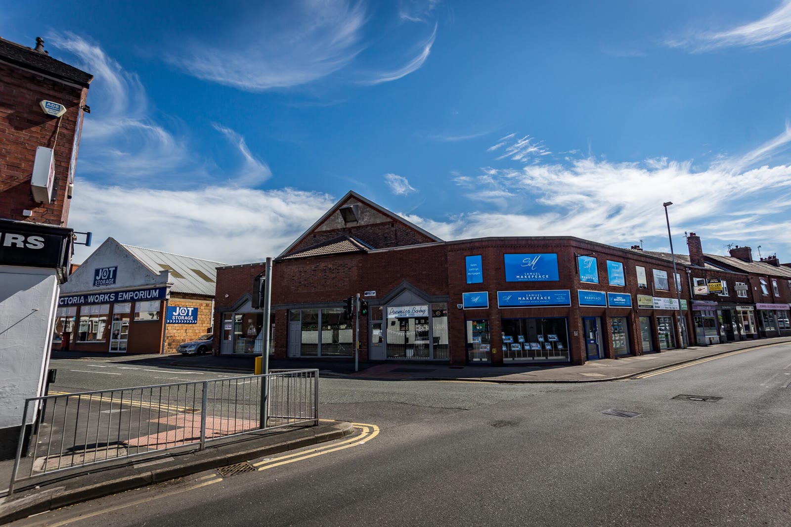 The former Victoria Theatre building in Hartshill, Stoke-on-Trent, England