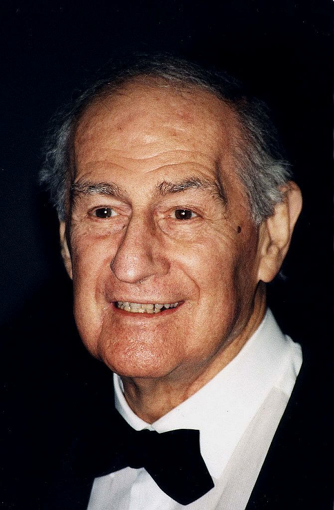 Gian Carlo Menotti in later life at the Kennedy Center in 2000
