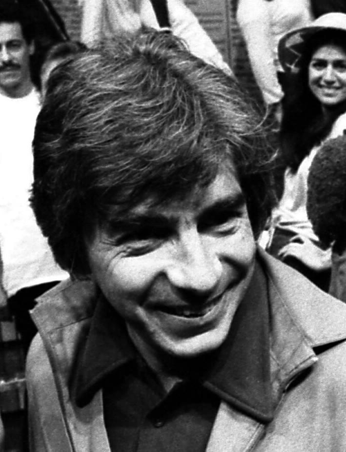 Black and white portrait of Gordon Davidson, artistic director of the Mark Taper Forum, in 1978