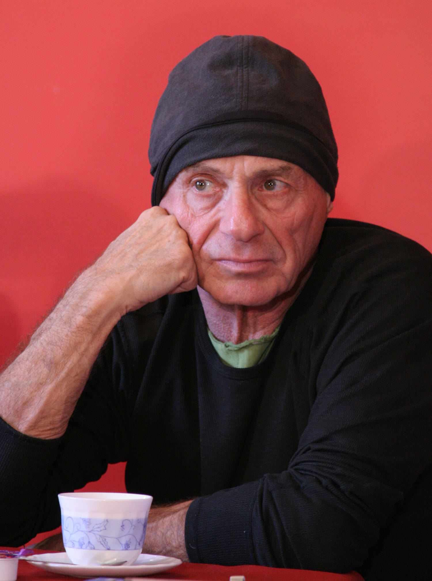 Portrait photograph of the director Lee Breuer, taken in 2010