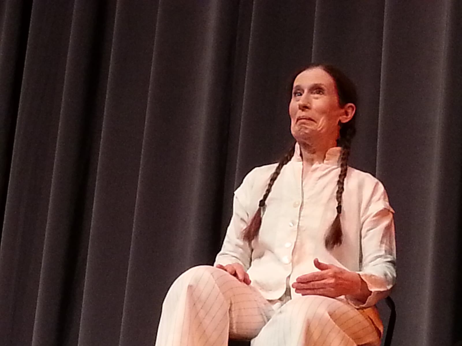 Meredith Monk at the Krannert Center for the Performing Arts in Urbana, Illinois