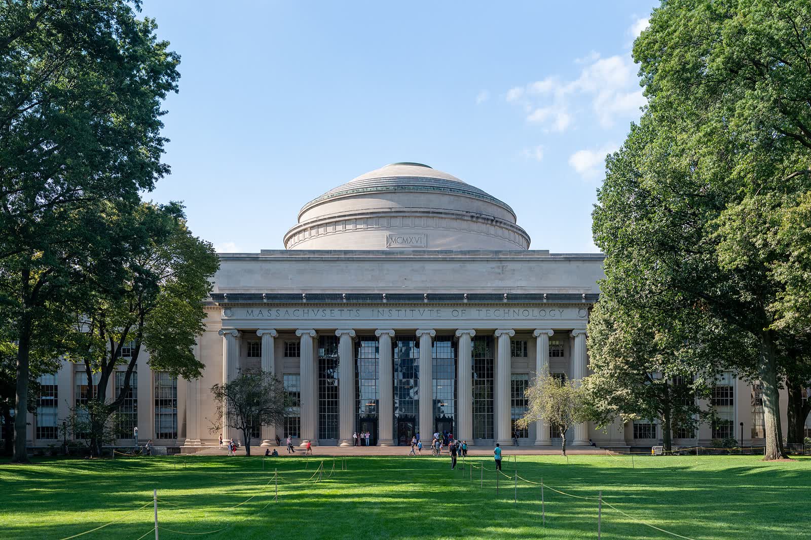 The Great Dome of the Massachusetts Institute of Technology in Cambridge, Massachusetts
