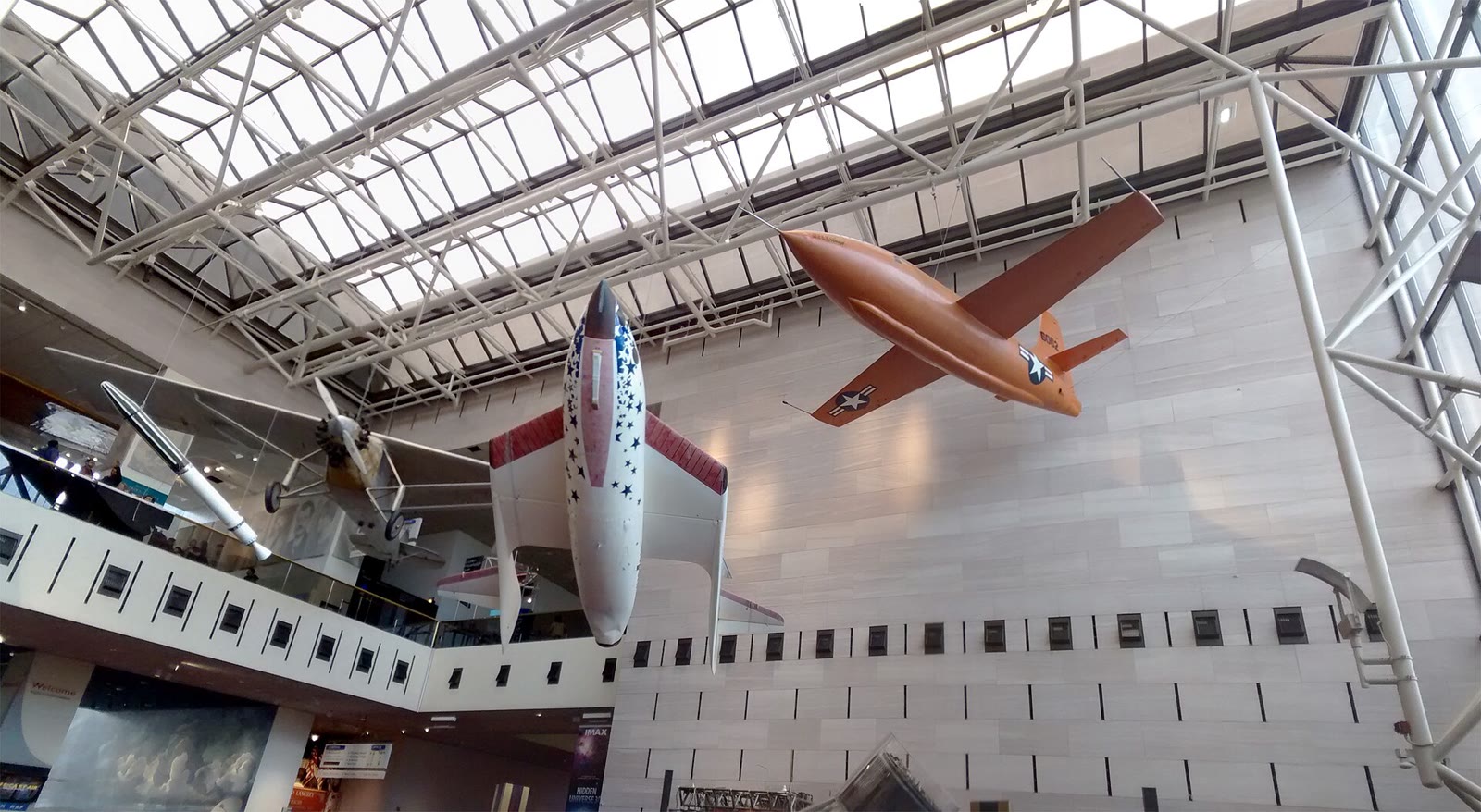 The National Air and Space Museum on the National Mall in Washington, D.C., in 2014