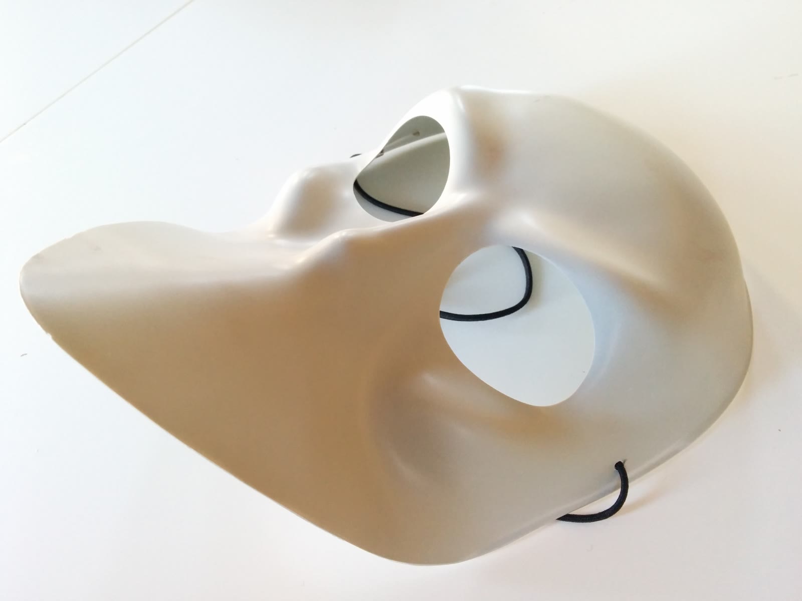 Audience mask from Punchdrunk's immersive theatre production Sleep No More in New York