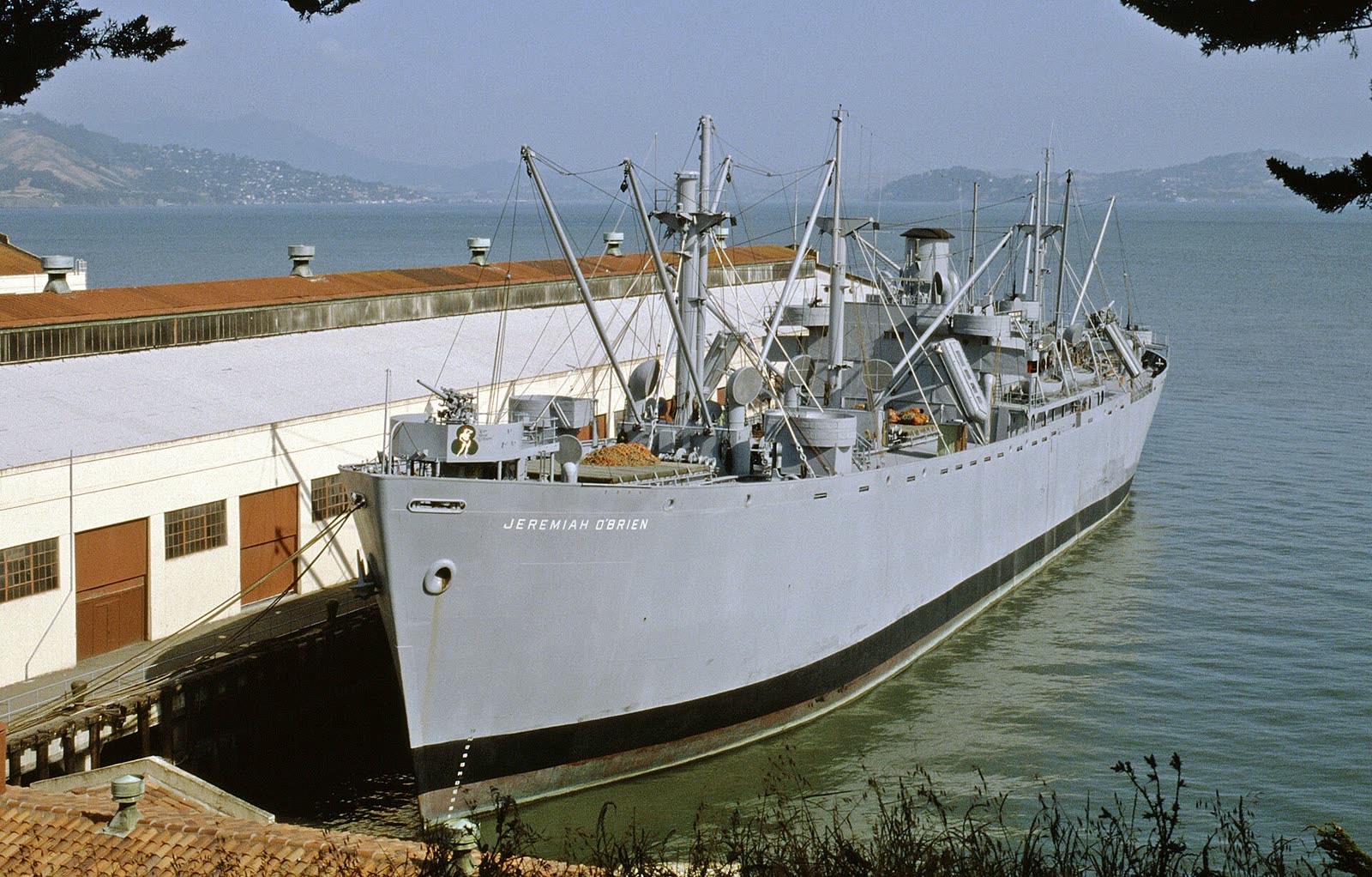 The Liberty ship SS Jeremiah O'Brien in San Francisco in 1987