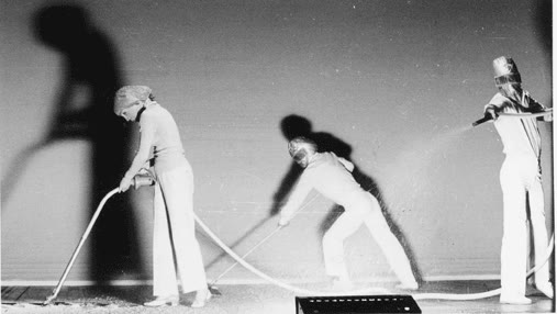 Archive production photograph from Antenna Theater's play Vacuum
